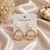 Golden Heartbeat Hoops